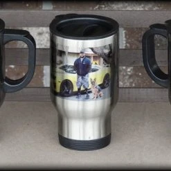 Personalized Photo Stainless Steel Travel Mug -Puppy`s Store 000007 3 full 53849.1638911486