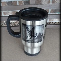 Personalized Photo Stainless Steel Travel Mug -Puppy`s Store 000007 5 full 35401.1638911489