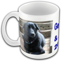Personalized Photo & Text Mug -Puppy`s Store 000011 1A full 46597.1638911384