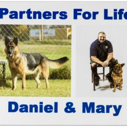 Personalized Computer Mouse Pad - Custom Text & Photo -Puppy`s Store 000014 4B full 45992.1638911387