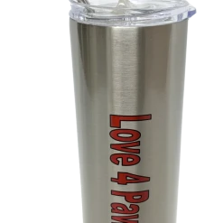 ActiveDogsCom Logo Personalized Stainless Steel Tumbler W/ Metal Straw 20oz -Puppy`s Store 000017 7 full 10430.1655118327