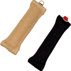 Bite Tugs W/Ring - Jute Or Suit Material 3x10