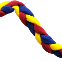 Braided Fleece Tug W/Squeaker Motivation