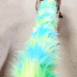 Fur Bungee W/Foam Ball Tug -Puppy`s Store 073303 4 full 62771.1638911544