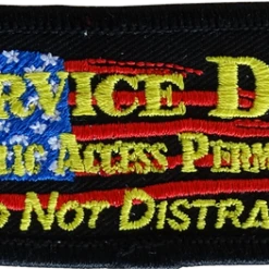 Embroidered Specialty Service Dog Patches -Puppy`s Store 19 full 37797.1650278757