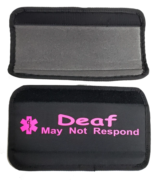 Custom Text Medical Alert Padded Seat Belt Cover 4 Custom Text Medical Alert Padded Seat Belt Cover - Image 4