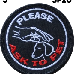 Embroidered Specialty Service Dog Patches -Puppy`s Store 20 full 96200.1650278757