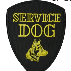 Embroidered Specialty Service Dog Patches -Puppy`s Store 21 full 02448.1650278757