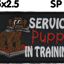 Embroidered Specialty Service Dog Patches -Puppy`s Store 25 full 41465.1650278757