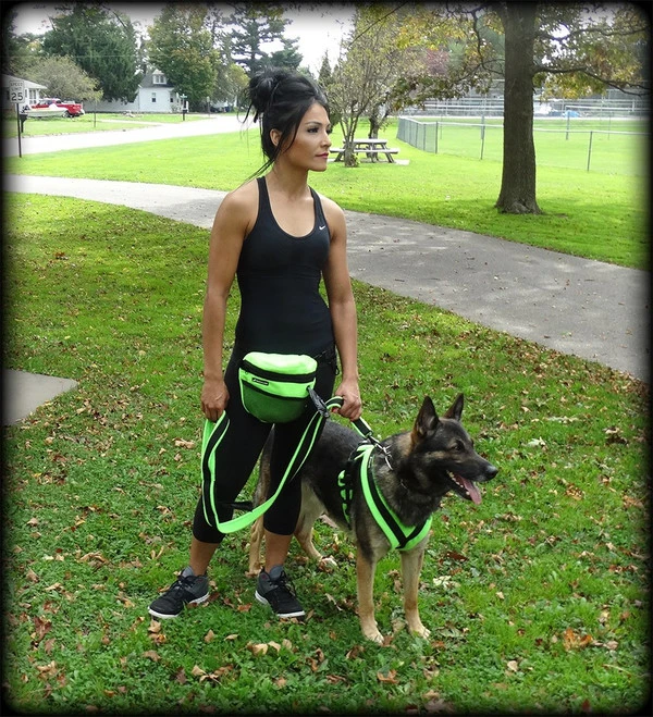 ActiveDogs Fleece Built-In Poop Bag Leash 2 ActiveDogs Fleece Built-In Poop Bag Leash - Image 2