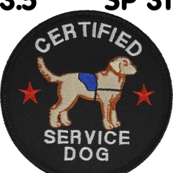 Embroidered Specialty Service Dog Patches -Puppy`s Store 31 full 95290.1650278757