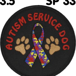 Embroidered Specialty Service Dog Patches -Puppy`s Store 33 full 70520.1650278757