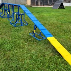 Agility PVC Deluxe Double Dog Walk Bases W/Side Ramps -Puppy`s Store 350789 3 97567.1666353462