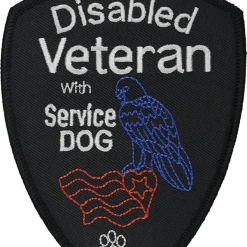 Embroidered Specialty Service Dog Patches -Puppy`s Store 37 full 32576.1650278757