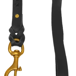 Braided Leather Schutzhund Trial Dog Leash 3/4" X 4' -Puppy`s Store 401717 1 full 72731.1638911409