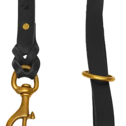 Braided Leather Schutzhund Trial Dog Leash 3/4" X 4' -Puppy`s Store 401717O 1 full 25821.1638911412