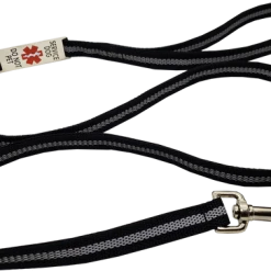 Reflective Service Dog 5' Leash W/Chrome Service Dog ID Tag 16 Reflective Service Dog 5' Leash W/Chrome Service Dog ID Tag -Puppy`s Store 407022 8 full 83476.1638911477
