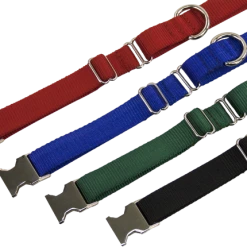 Nylon No-Slip Dog Collar - 1" Martingale 13 Nylon No-Slip Dog Collar - 1" Martingale -Puppy`s Store 407060 13 full 18048.1638911400