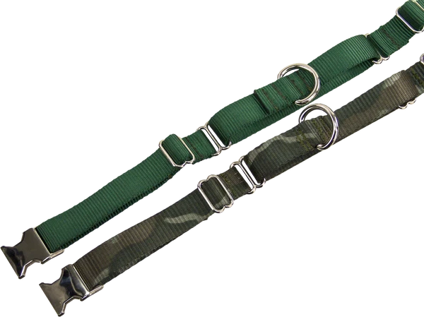 Nylon No-Slip Dog Collar - 1" Martingale 7 Nylon No-Slip Dog Collar - 1" Martingale - Image 7