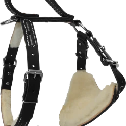 Reflective Sheepskin-Lined Leather Dog Harness -Puppy`s Store 40708REF 1 full 09119.1638911411