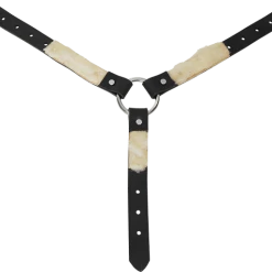 Reflective Sheepskin-Lined Leather Dog Harness -Puppy`s Store 40708REF 5 full 43257.1638911423