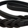 Military Spec Braided Leather Dog Leash 3/4"