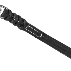 Braided Leather Pull Tab With Handle