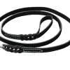 Braided Leather Dog Leash 3/4" - 6 Feet Long
