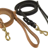 CaliberDog Braided Leather Leash 5.5'