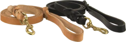 CaliberDog Braided Leather Leash 5.5' -Puppy`s Store 424282 9 full 40666.1638911430