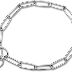 Herm Sprenger 4mm Chrome Fur Saver Collar