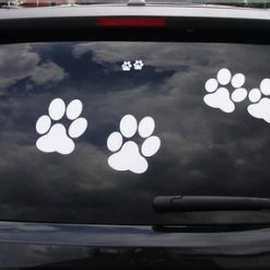 Vinyl Paw Print Decal Deluxe Package -Puppy`s Store 509200 2 full 66607.1638911359