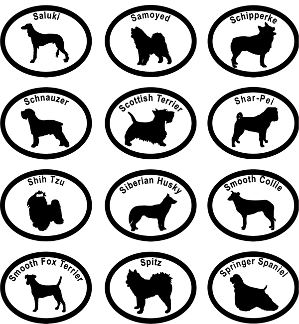 Dog Breed Specific Decals 13 Dog Breed Specific Decals - Image 13