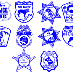 Law Enforcement Decals -Puppy`s Store 509255 BLU 2 full 27658.1638911443