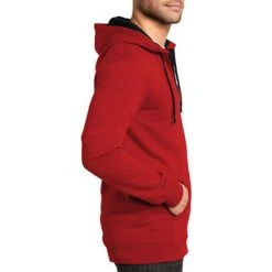 Custom Logo Embroidered Hoodie -Puppy`s Store 5718 NewRed 3 DT800NewRedModelSide2 337W 65128.1644234012