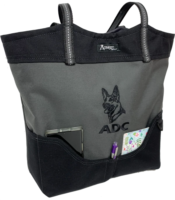 Custom Graphic Logo/Text 2-Tone Tote Bag 9 Custom Graphic Logo/Text 2-Tone Tote Bag - Image 9