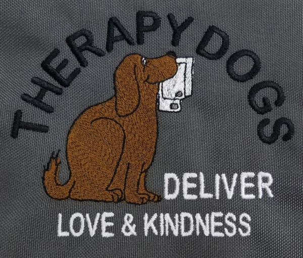 Embroidered Service Dog Backpack 16 Embroidered Service Dog Backpack - Image 16