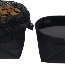 Portable Food & Water Dog Bowl Set