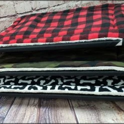 Reversible Fleece Cushion Pad For Raised Dog Bed -Puppy`s Store 6020702 12 full 70645.1638911484