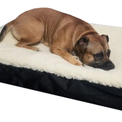 Raised Dog Bed Hi-loft Sherpa Slip Cover -Puppy`s Store 6020706 5 full 51765.1638911502