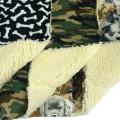 Good Sense Fleece & Sherpa Dog Bed -Puppy`s Store 602380 1a full 15327.1638911413