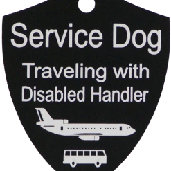 Service Dog Engraved Travel ID Tag -Puppy`s Store 701213 11 full 97676.1644842129