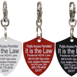 Service Dog Engraved Travel ID Tag -Puppy`s Store 701213 2 full 08360.1644842129