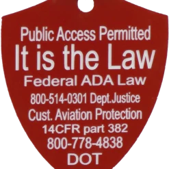 Service Dog Engraved Travel ID Tag -Puppy`s Store 701213 6 full 51227.1644842129