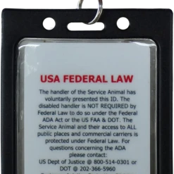 Service Dog Clip-On ID Carrier -Puppy`s Store 701216 2 full 79604.1638911456