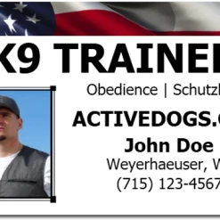Dog Trainer Identification Card + Free Digital Copy -Puppy`s Store 701227 4 full 77693.1638911477