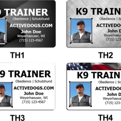 Dog Trainer Identification Card + Free Digital Copy