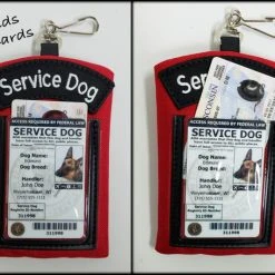 Clip-On Service Dog ID Pouch -Puppy`s Store 701228 5 full 84799.1638911521