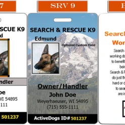 Vertical Identification Card + Free Digital Copy -Puppy`s Store 701240SRV 1 full 89844.1638911420