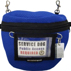 Spacer Mesh Clip-On Back Bag W/ Clear Window